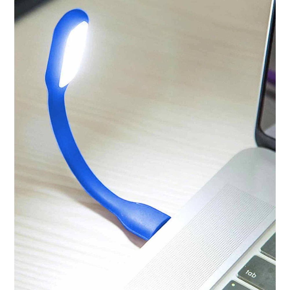 Flexible USB Light Portable USB Light for Computer Mini USB LED Blue